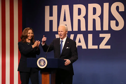 Dana Carvey's Biden impression during political satire performances.